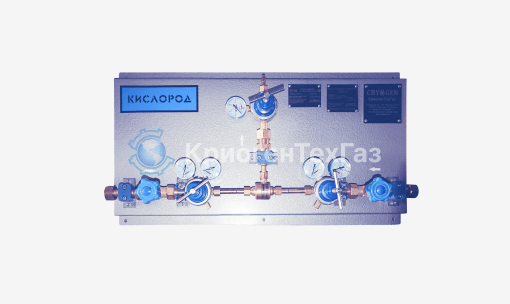медицинская газовая рампа на кислород